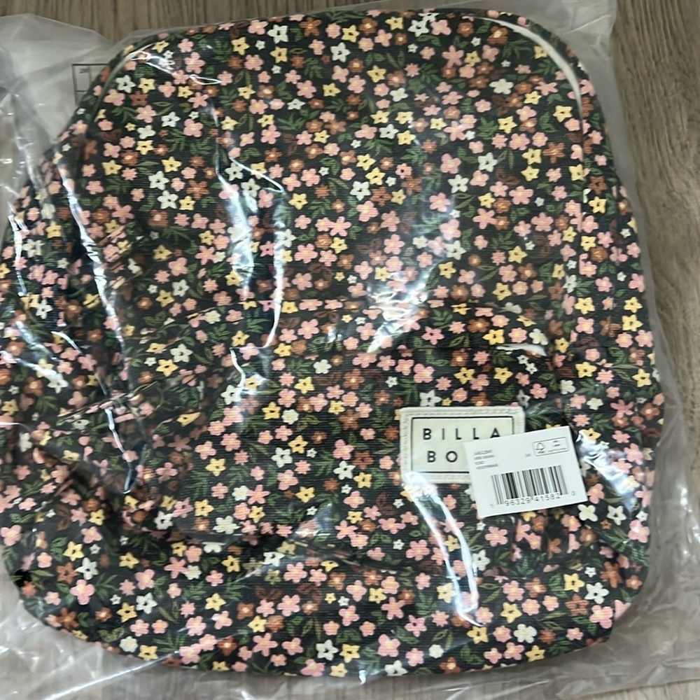 Billabong Floral Mini Mama Backpack NWT